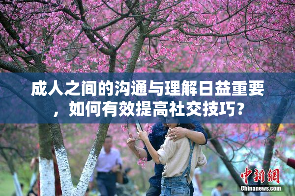 成人之间的沟通与理解日益重要，如何有效提高社交技巧？