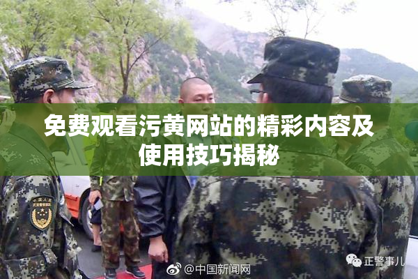 免费观看污黄网站的精彩内容及使用技巧揭秘