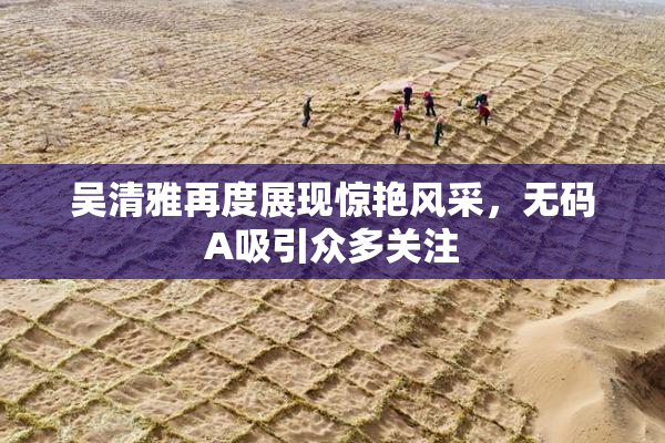 吴清雅再度展现惊艳风采，无码A吸引众多关注