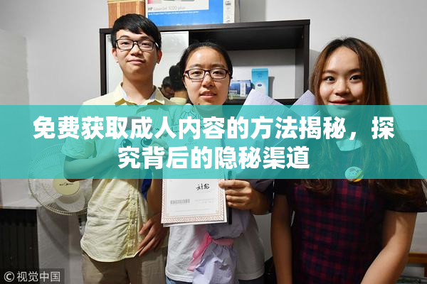 免费获取成人内容的方法揭秘，探究背后的隐秘渠道