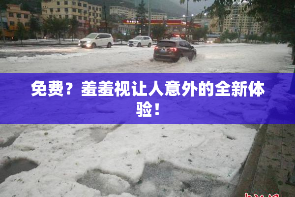 免费？羞羞视让人意外的全新体验！