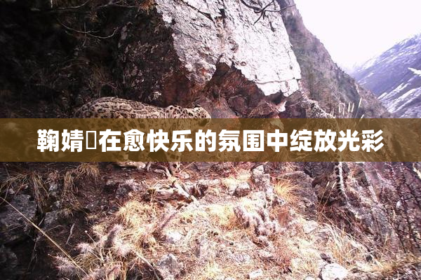 鞠婧祎在愈快乐的氛围中绽放光彩