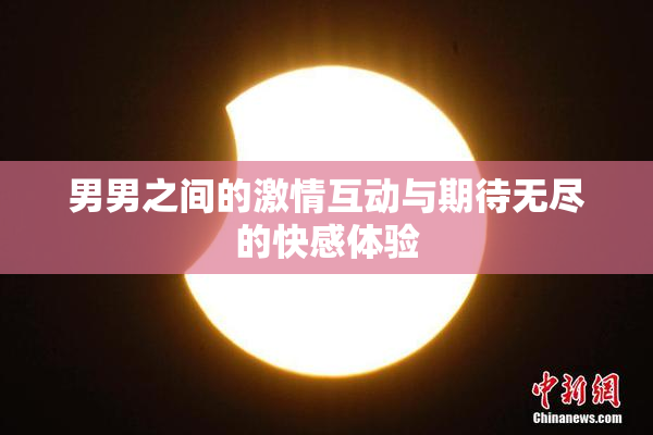 男男之间的激情互动与期待无尽的快感体验