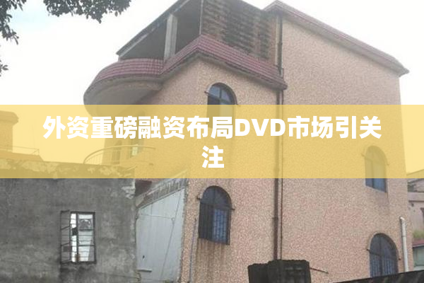 外资重磅融资布局DVD市场引关注