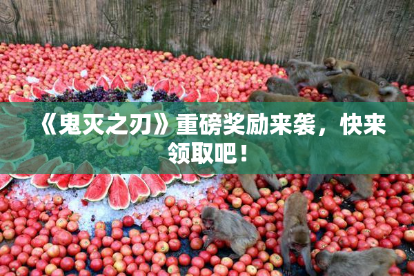 《鬼灭之刃》重磅奖励来袭，快来领取吧！