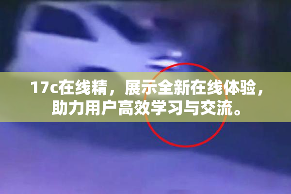 17c在线精，展示全新在线体验，助力用户高效学习与交流。