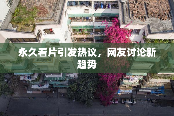 永久看片引发热议，网友讨论新趋势