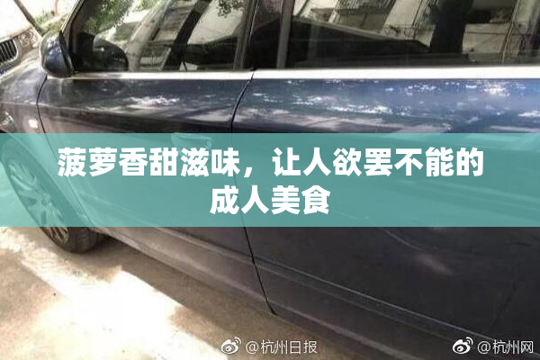 菠萝香甜滋味，让人欲罢不能的成人美食