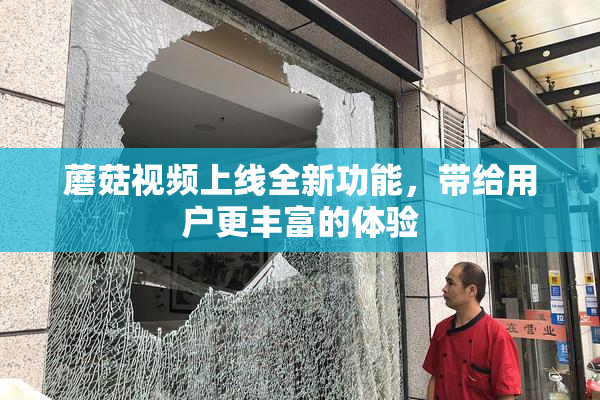 蘑菇视频上线全新功能，带给用户更丰富的体验