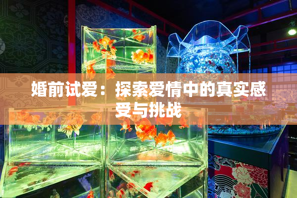 婚前试爱：探索爱情中的真实感受与挑战