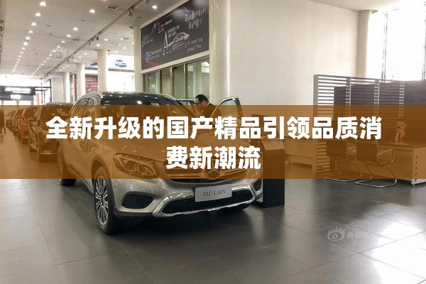 全新升级的国产精品引领品质消费新潮流