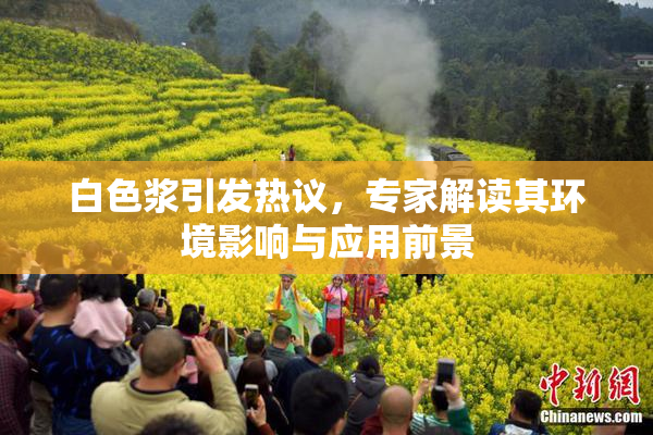 白色浆引发热议，专家解读其环境影响与应用前景