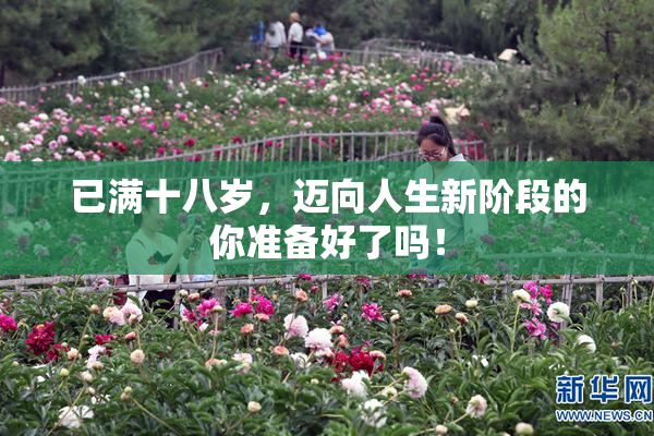 已满十八岁，迈向人生新阶段的你准备好了吗！