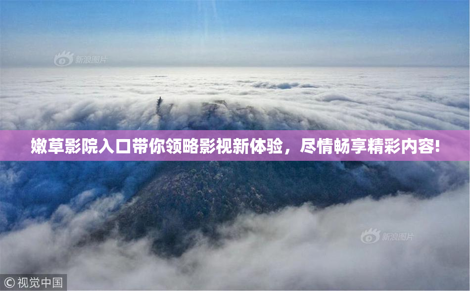 嫩草影院入口带你领略影视新体验，尽情畅享精彩内容!