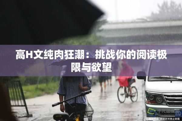 高H文纯肉狂潮：挑战你的阅读极限与欲望