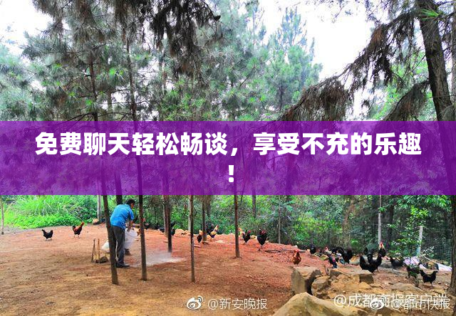 免费聊天轻松畅谈，享受不充的乐趣！