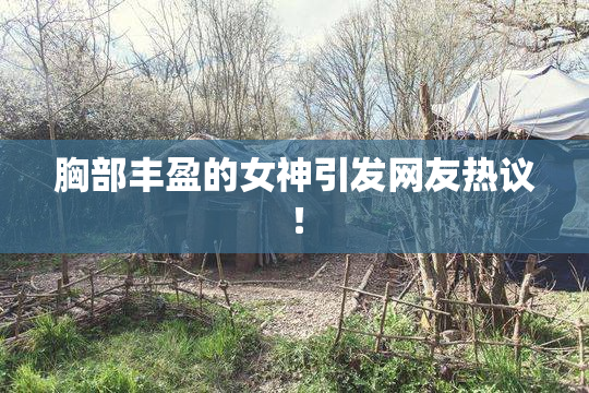 胸部丰盈的女神引发网友热议！