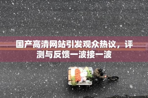 国产高清网站引发观众热议，评测与反馈一波接一波