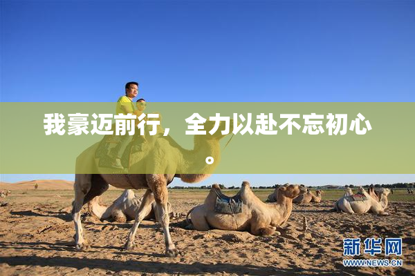 我豪迈前行，全力以赴不忘初心。