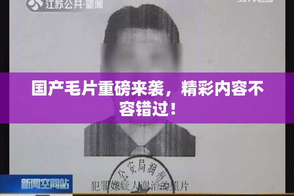 国产毛片重磅来袭，精彩内容不容错过！