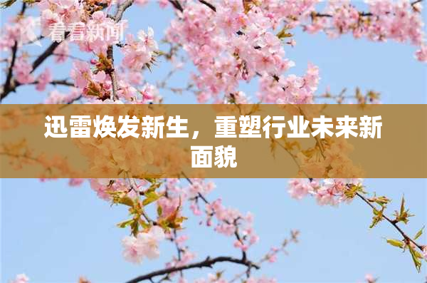 迅雷焕发新生，重塑行业未来新面貌