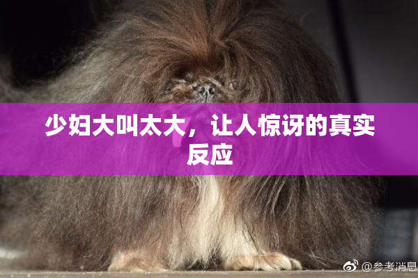 少妇大叫太大，让人惊讶的真实反应