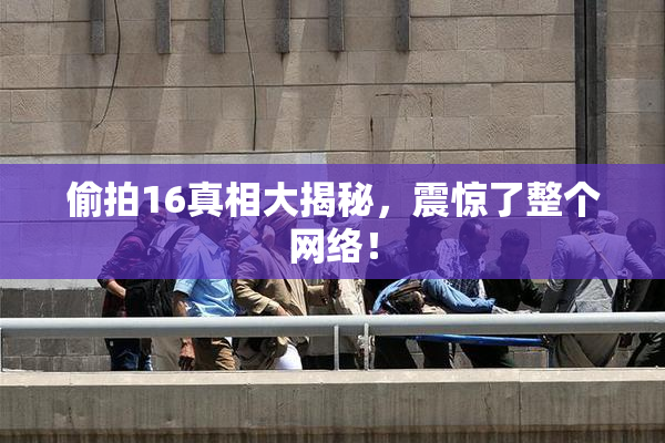偷拍16真相大揭秘，震惊了整个网络！