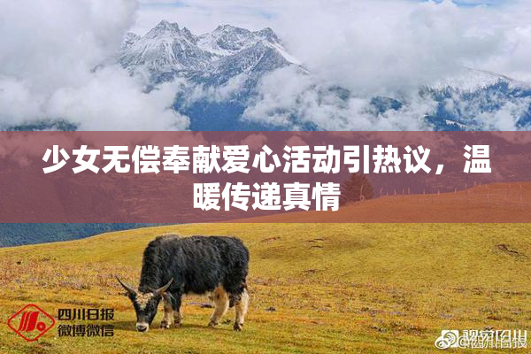 少女无偿奉献爱心活动引热议，温暖传递真情