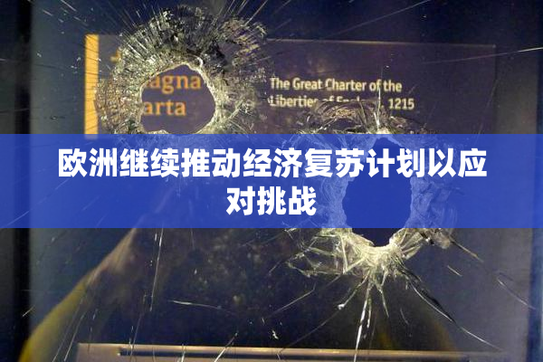 欧洲继续推动经济复苏计划以应对挑战