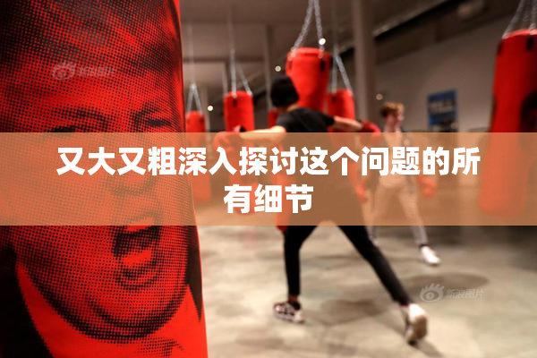 又大又粗深入探讨这个问题的所有细节