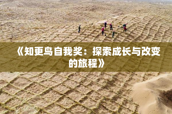 《知更鸟自我奖：探索成长与改变的旅程》