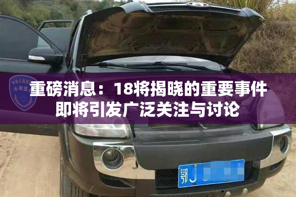 重磅消息：18将揭晓的重要事件即将引发广泛关注与讨论