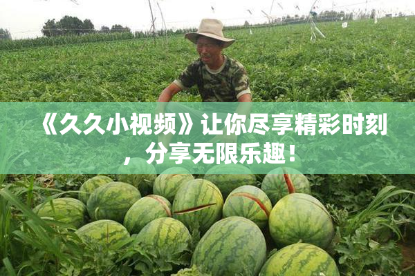 《久久小视频》让你尽享精彩时刻，分享无限乐趣！