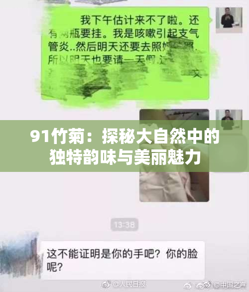 91竹菊：探秘大自然中的独特韵味与美丽魅力