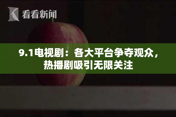 9.1电视剧：各大平台争夺观众，热播剧吸引无限关注
