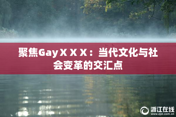 聚焦GayⅩⅩⅩ：当代文化与社会变革的交汇点