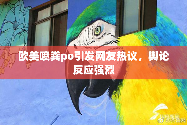 欧美喷粪po引发网友热议，舆论反应强烈