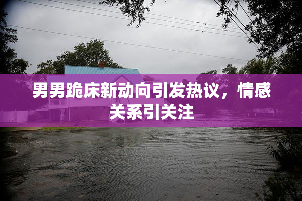 男男跪床新动向引发热议，情感关系引关注