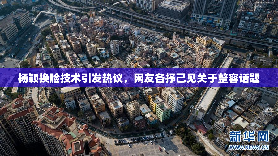 杨颖换脸技术引发热议，网友各抒己见关于整容话题