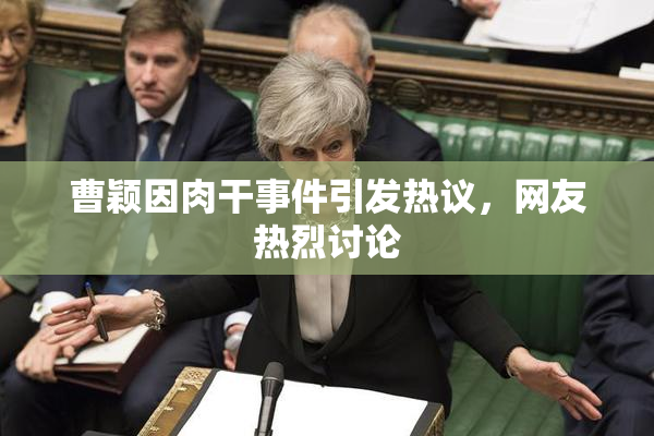 曹颖因肉干事件引发热议，网友热烈讨论