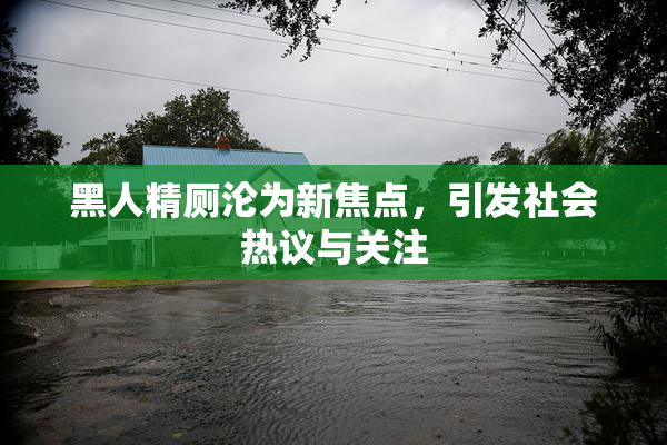 黑人精厕沦为新焦点，引发社会热议与关注
