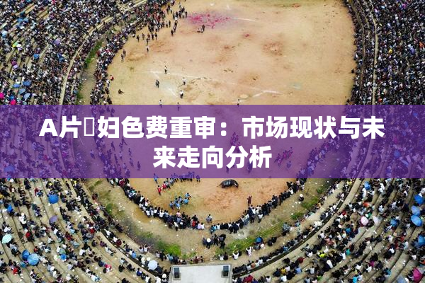 A片婬妇色费重审：市场现状与未来走向分析