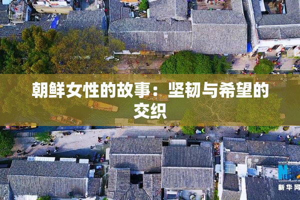 朝鲜女性的故事：坚韧与希望的交织