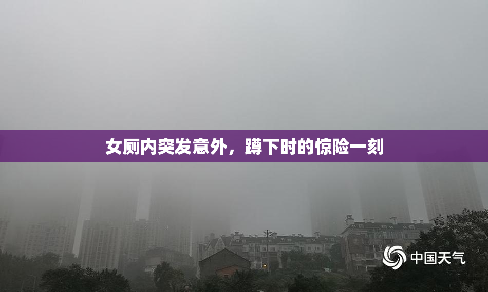 女厕内突发意外，蹲下时的惊险一刻