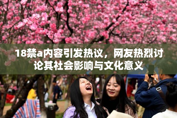 18禁a内容引发热议，网友热烈讨论其社会影响与文化意义