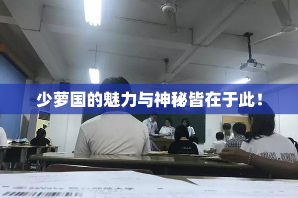 少萝国的魅力与神秘皆在于此！