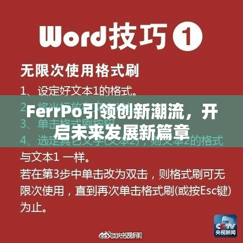 FerrPo引领创新潮流，开启未来发展新篇章