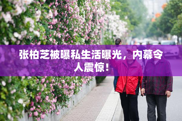 张柏芝被曝私生活曝光，内幕令人震惊！