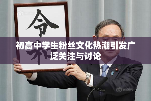 初高中学生粉丝文化热潮引发广泛关注与讨论