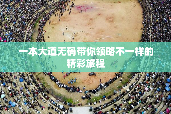一本大道无码带你领略不一样的精彩旅程